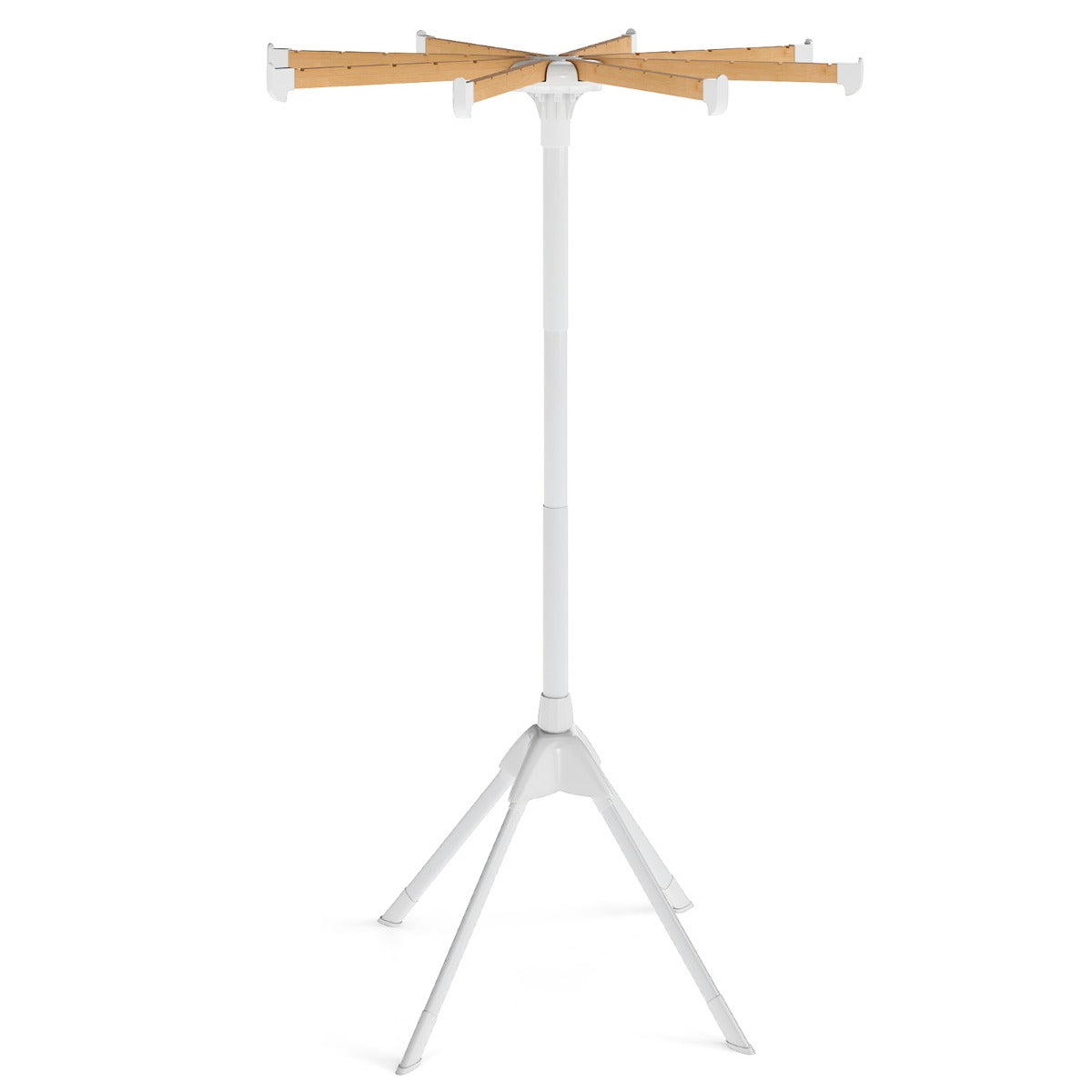 Ben – Klädställare stående Torkställning med Bambu Torkstång Galgplats – 4 8 40 – Natur