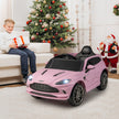 12V – Aston Martin DBX barnbil med 2,4G fjärrkontroll km/h – 1,4-2,5 – Rosa
