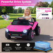 Barns – elbil VW inkl. 2,4G fjärrkontroll 12V elektrisk elfordon – Rosa
