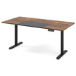 Elektriskt – ståbord höj och sänkbart skrivbord ergonomiskt sitt Brunt – 140 x 70 cm – Brun