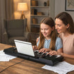tangenters – pianokeyboard för nybörjare Elektroniskt med rytmer och klanger – 54 200 200 – Svart