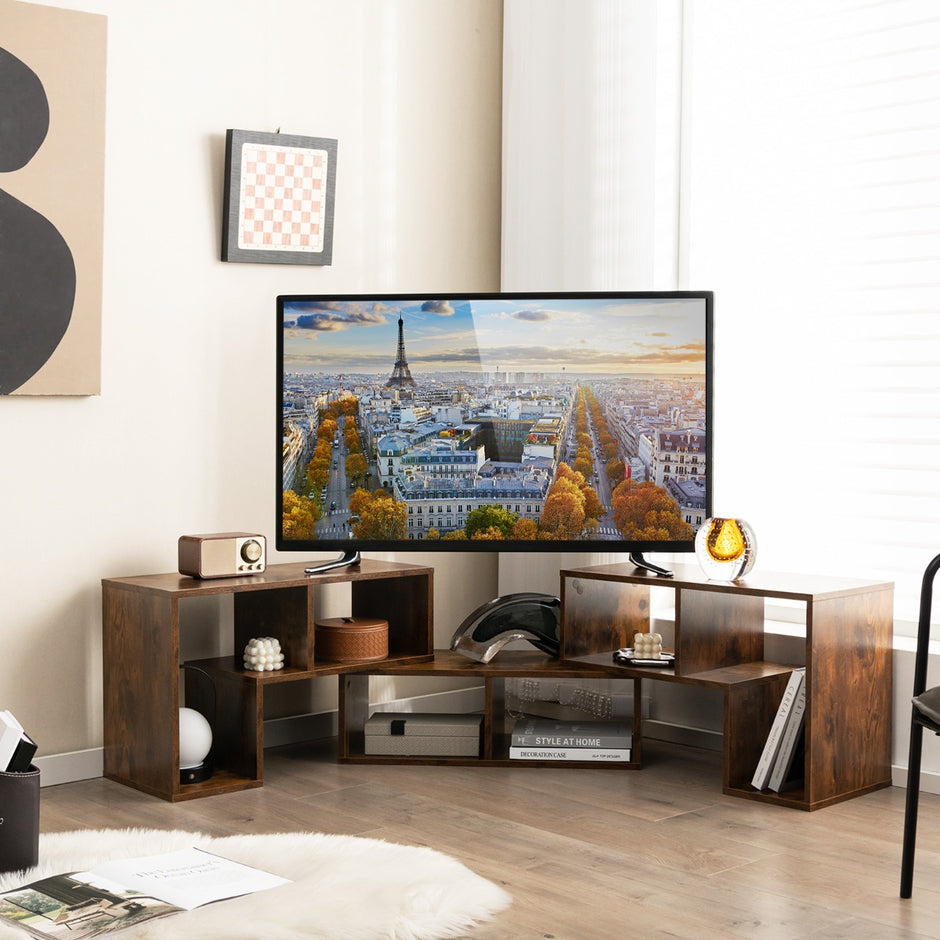 delat – TV skåp i trä för apparater upp till 65