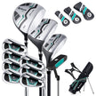 Golfklubbset – för män i delar, högerhänt med regnskydd grönt – 11 – Grön