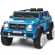 V – licensierad Mercedes Benz Maybach batteridriven jeep med fjädring – 12 115 x 67 x 57 cm – Blå