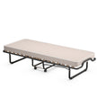 Hopfällbar – gästsäng med Memory Foam Madrass Tillverkad i Italien Ursprung: – 80 x 200 cm – Beige