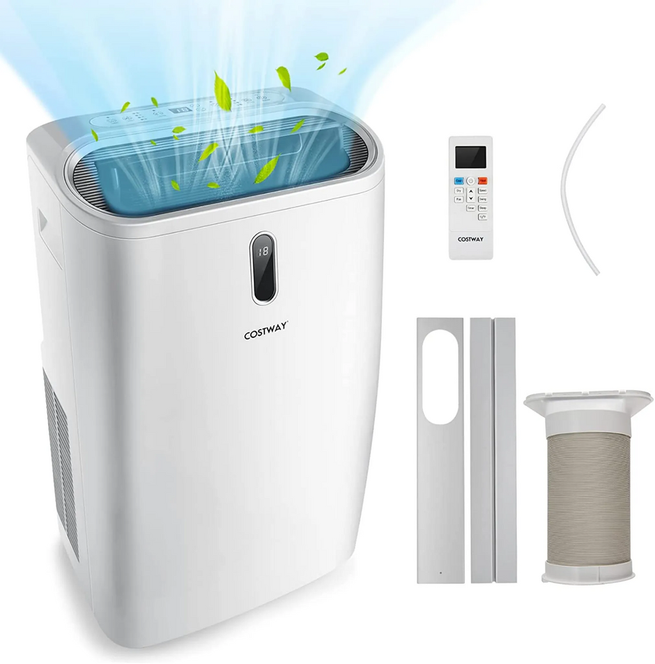 i – luftkonditionering BTU Värme och Kyla Fläkt Avfuktare Bärbar för ㎡ – 5 1 14000 40 44,5 x 39 x 77 cm – Vit