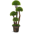 Artificiellt – topiary träd Tillverkat av cederträ Dekorativt konstgjort – 90 cm – Grön