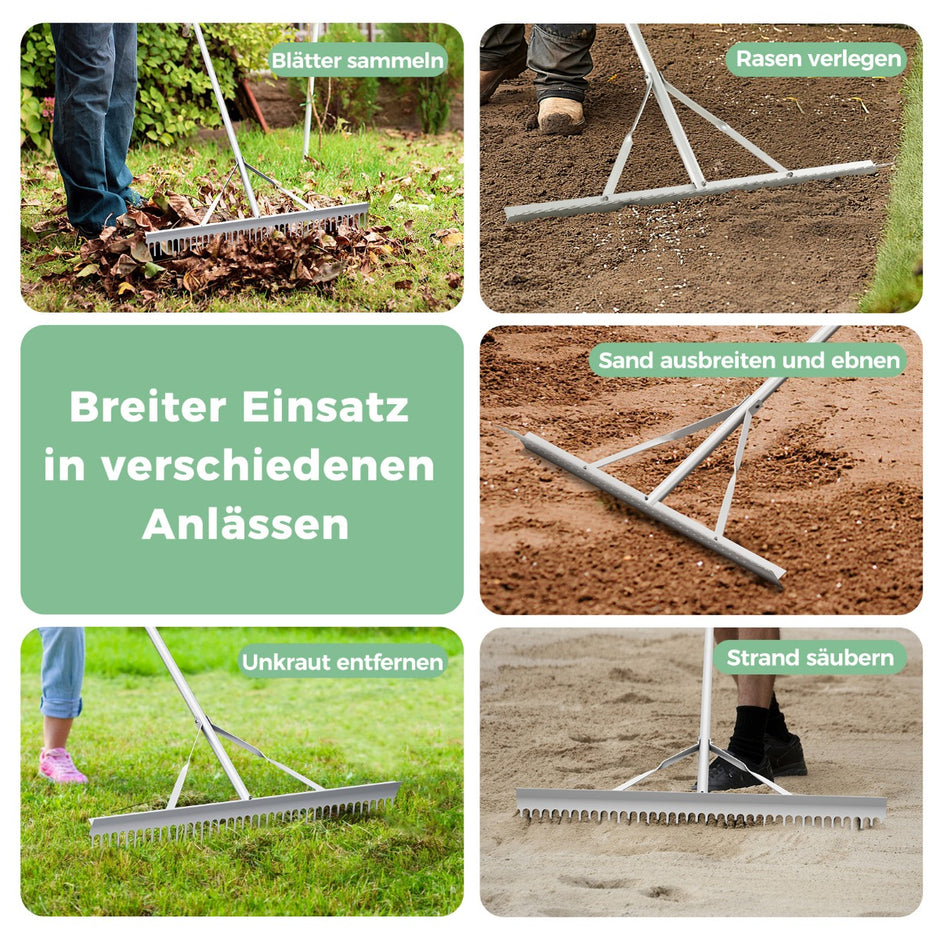Kratta – av aluminium med brett räfshuvud – 91 cm 91 x 10 x 174 cm – Silver