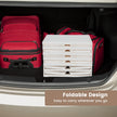 lagers – förvaringslådor med lock och magnetiska genomskinliga dörrar hjul – 6 – Vit