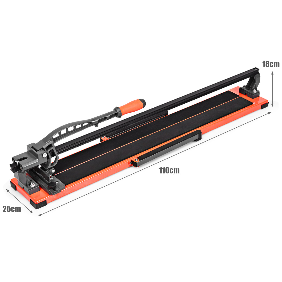 Manuell – Kakelskärare Professionell + – 110 x 25 x 18 cm – Orange