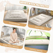 Japansk – futonmadrass Tatamimatta Golvmadrass Vikmadrass – 140 x 200 cm – Beige