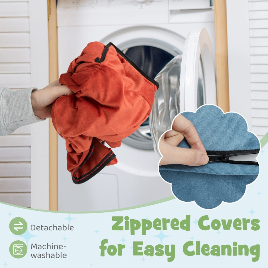 Skumgummibyggklossar – för barn, med rutschkana och trappa, mjukt klätterleksak, färgglatt. – Färgglad