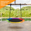 Nest – swing trädgård utomhus barngunga upp till färgglada – 150 kg – Färgglad