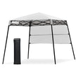 Trädgårdspaviljong – Trädgårdstält med väska Portabelt partytält – 181 x 181 x 210 cm – Vit