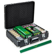 delade – pokerchipset gram Claytec med väska – 600 14 – Svart