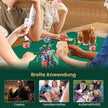 Pokerset – med laserchips och pokerfodral spelkort nycklar Pokerkomplett set – 300 2 2 – Svart