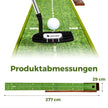 Golfputtmatta – med hål och golfbollar konstgräs Golfmatta Putting Trainer Green – 1 3 – Grön