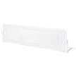 Vikbar – säkerhetsgrind för barnsängar med justerbara remmar – 150 x 40,5 x 42 cm – Vit