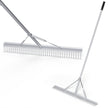 Kratta – av aluminium med brett räfshuvud – 91 cm 91 x 10 x 174 cm – Silver