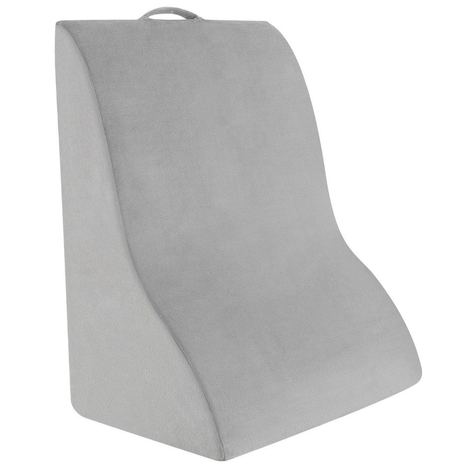 Läskudde – för säng och soffa med tvättbar överdrag Venkudde höjande ben – Grå