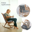 pack – i sittdynor för stol sittdyna med höjdjusterbar ryggstöd – 2 2 1 – Grå