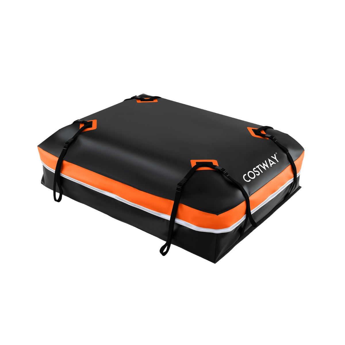 600L – bil takbox med anti rutschmatta och dörrhakar lås bärväska – 6 – Orange