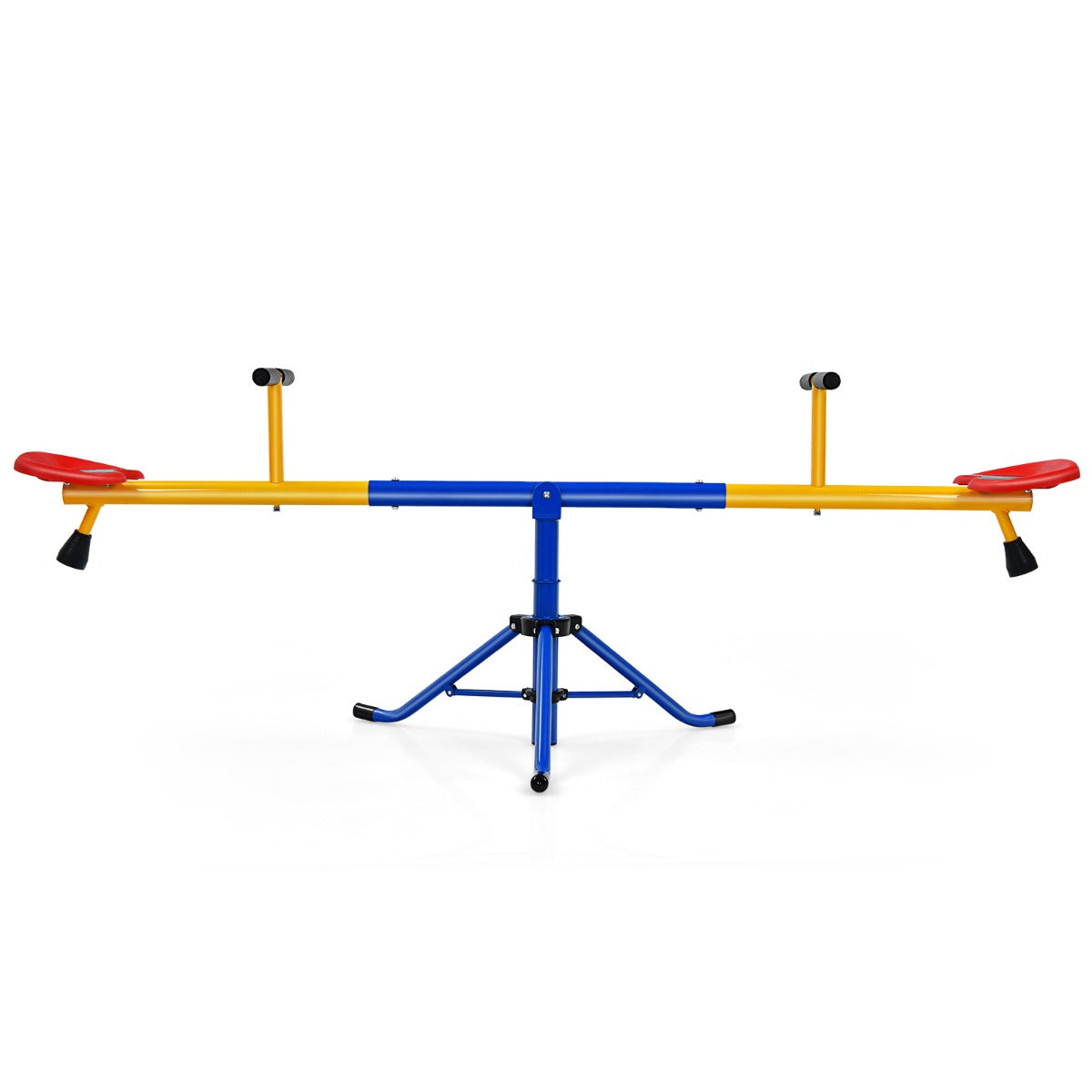 sits – gungstol Barnrocker Metal Carousel Vridbar – 2 182 x 29 x 86 cm – Färgglad