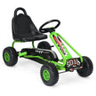 Pedal – Go Kart med justerbar sits hjul åkbil + – 4 92 x 50 x 53 cm – Grön
