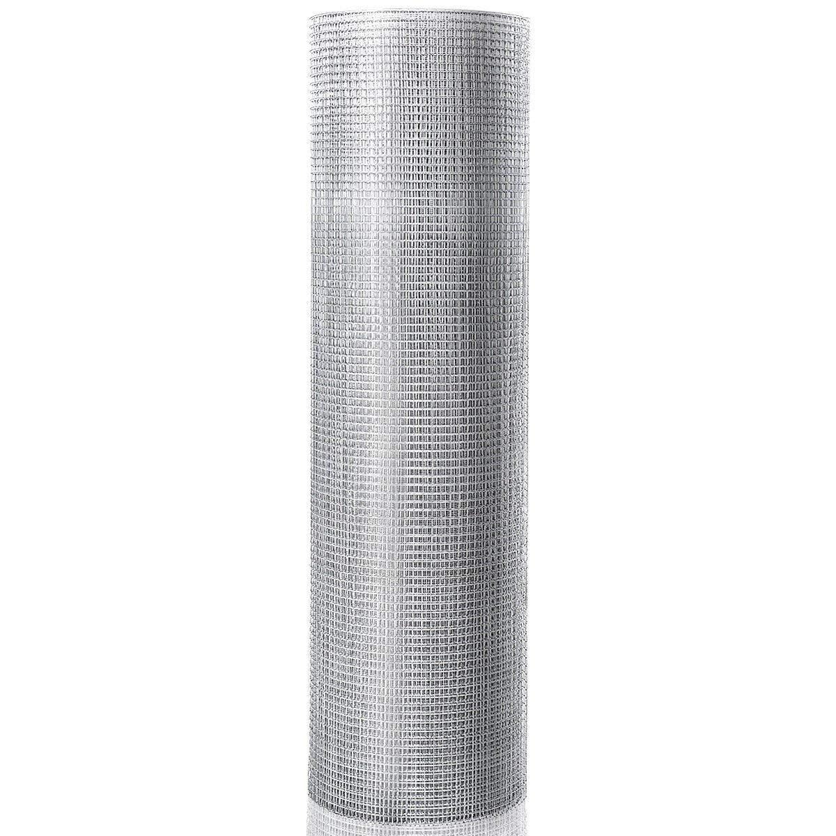 Öppningsbar – voljärtrådsnät gauge metallnät för fruktträdgård/djurhägn – 23 1 x 15 m 7 mm – Silver
