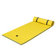 Vattenmatta – Flytskummatta XPE Foam + – 220 x 90 x 4 cm – Blå och gul